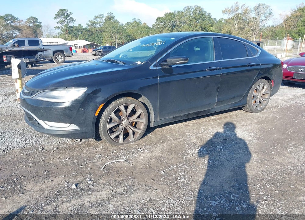2015 CHRYSLER 200 C VIN: 1C3CCCCB5FN650879