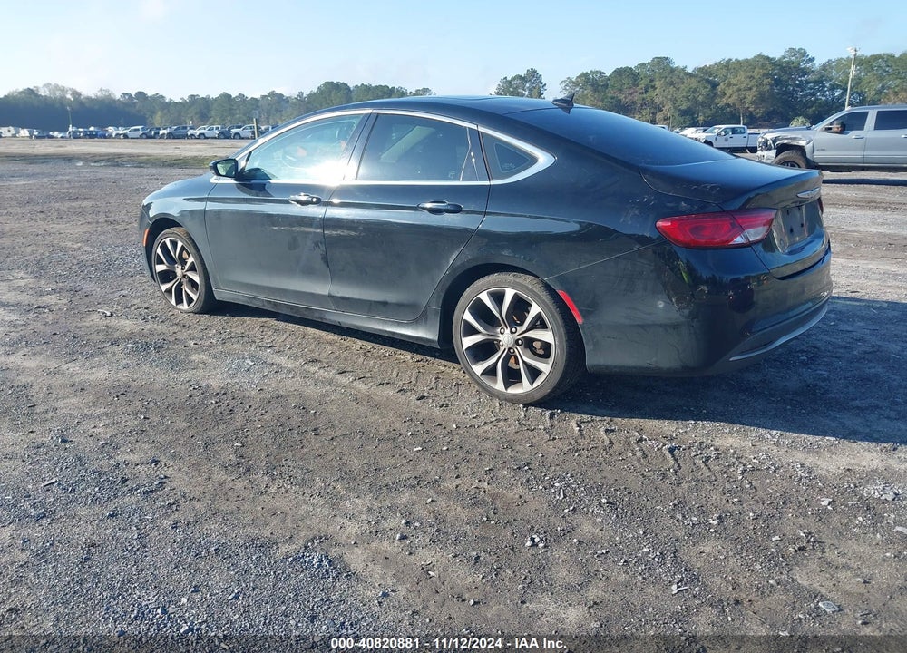 2015 CHRYSLER 200 C VIN: 1C3CCCCB5FN650879