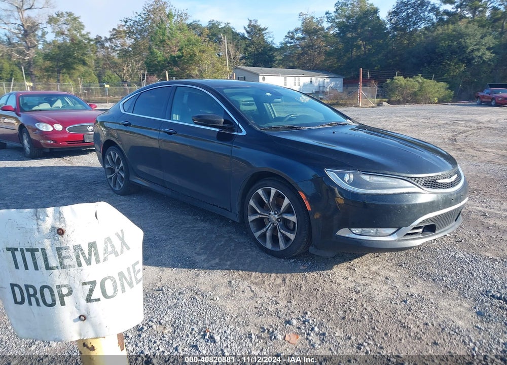 2015 CHRYSLER 200 C VIN: 1C3CCCCB5FN650879