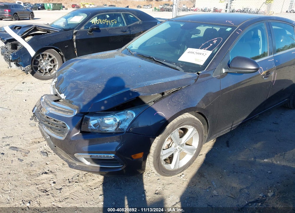 2015 CHEVROLET CRUZE 2LT AUTO VIN: 1G1PE5SB4F7220973