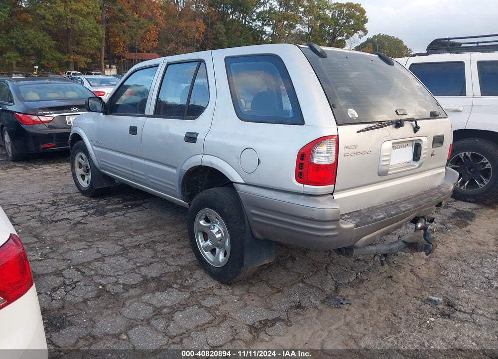 2000 ISUZU RODEO LS/LSE/S 3.2L VIN: 4S2CK58W0Y4316455