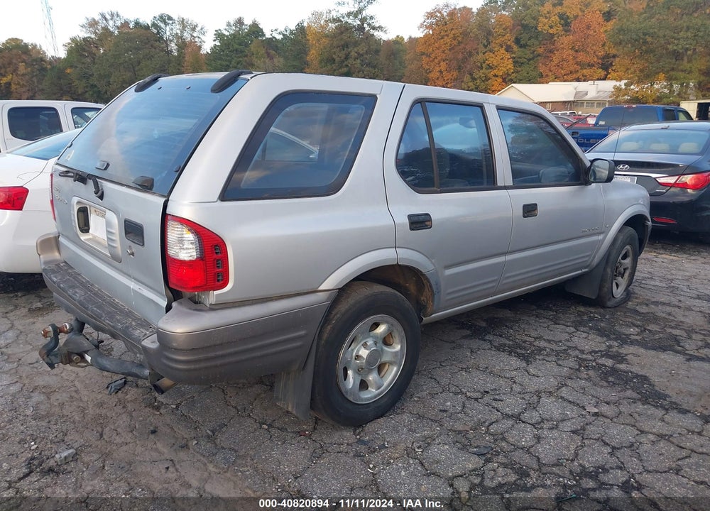 2000 ISUZU RODEO LS/LSE/S 3.2L VIN: 4S2CK58W0Y4316455