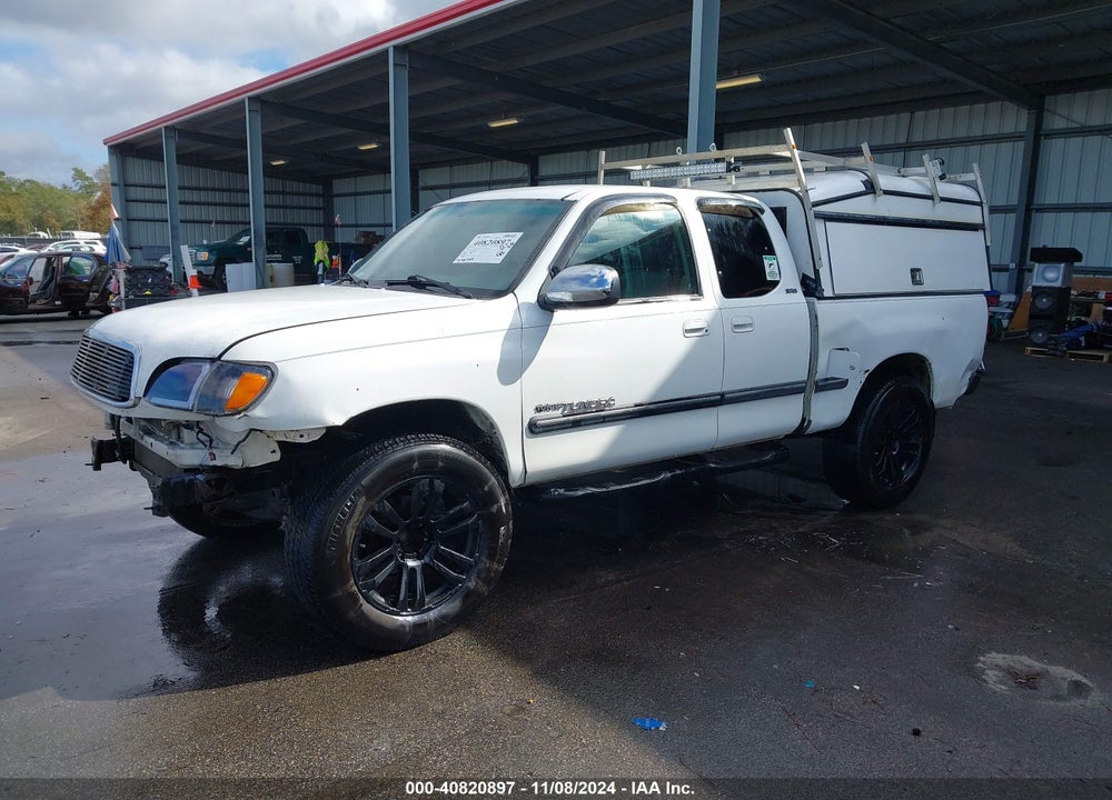 2002 TOYOTA TUNDRA SR5 V8 VIN: 5TBRT34112S287280