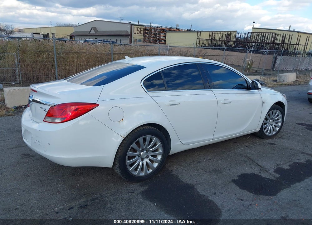 2011 BUICK REGAL CXL RUSSELSHEIM VIN: W04GS5EC5B1001211
