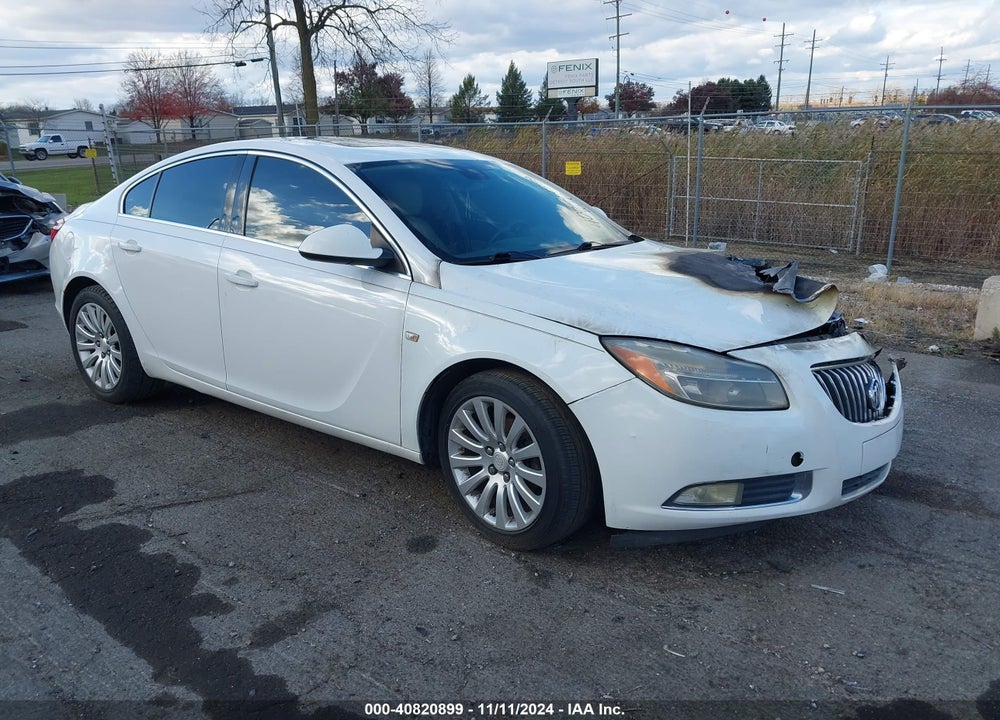 2011 BUICK REGAL CXL RUSSELSHEIM VIN: W04GS5EC5B1001211