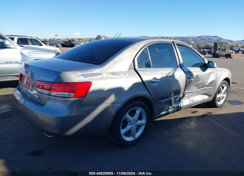 2006 HYUNDAI SONATA GLS V6/LX V6 VIN: 5NPEU46F46H044222