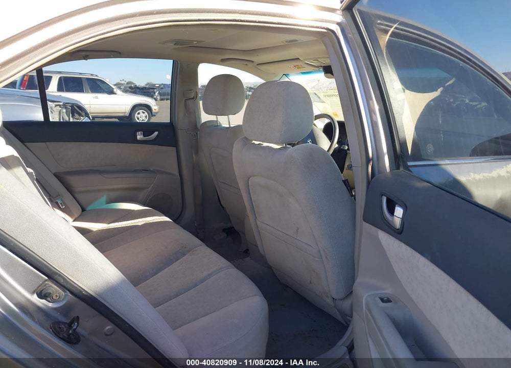 2006 HYUNDAI SONATA GLS V6/LX V6 VIN: 5NPEU46F46H044222