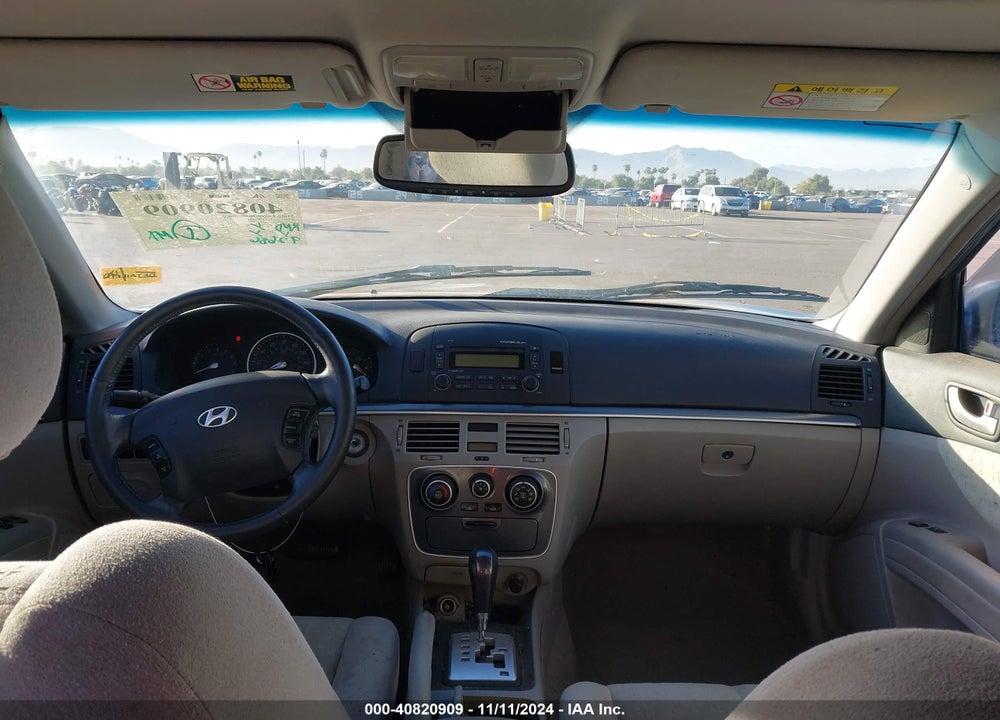 2006 HYUNDAI SONATA GLS V6/LX V6 VIN: 5NPEU46F46H044222