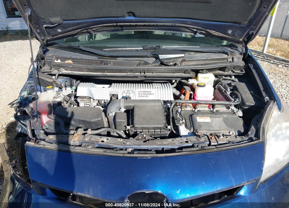 2013 TOYOTA PRIUS THREE VIN: JTDKN3DU2D1694330