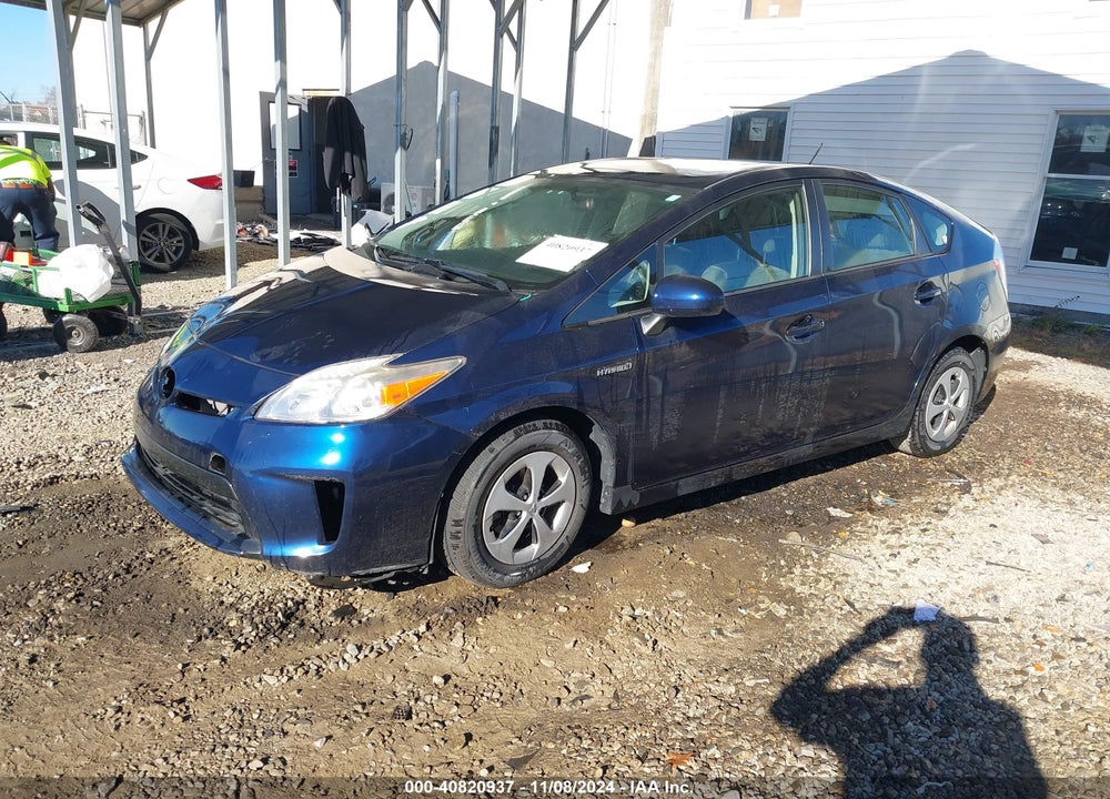 2013 TOYOTA PRIUS THREE VIN: JTDKN3DU2D1694330