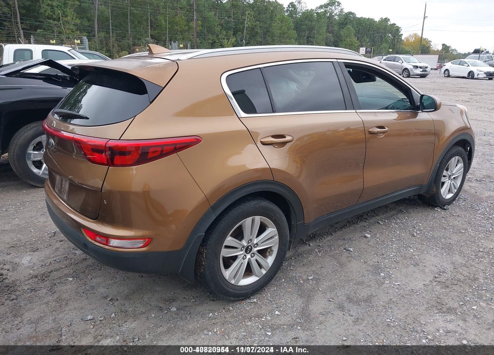 2017 KIA SPORTAGE LX VIN: KNDPM3AC8H7069860
