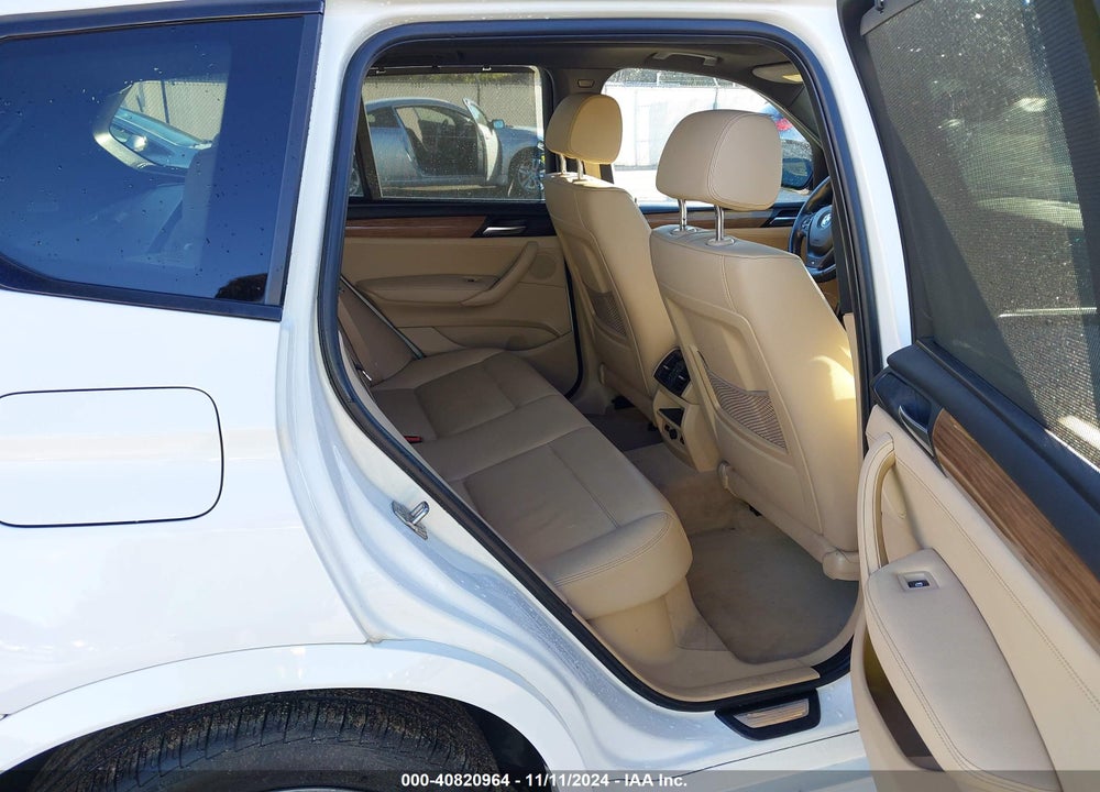 2013 BMW X3 XDRIVE28I VIN: 5UXWX9C56D0A23971