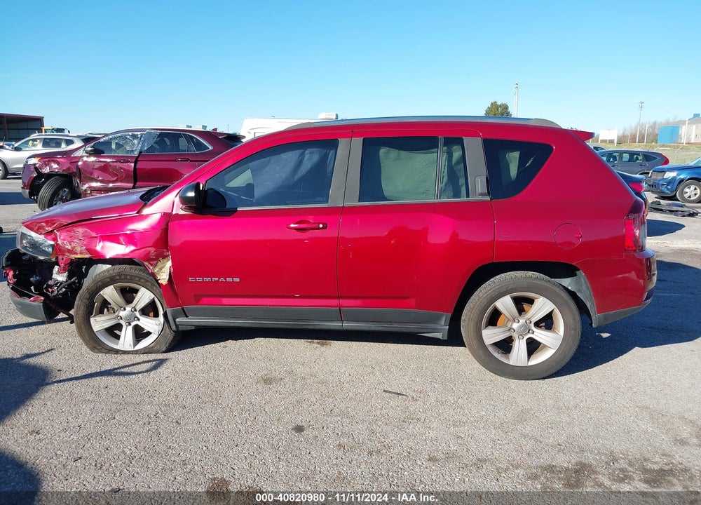 2014 JEEP COMPASS SPORT VIN: 1C4NJDBB8ED825633