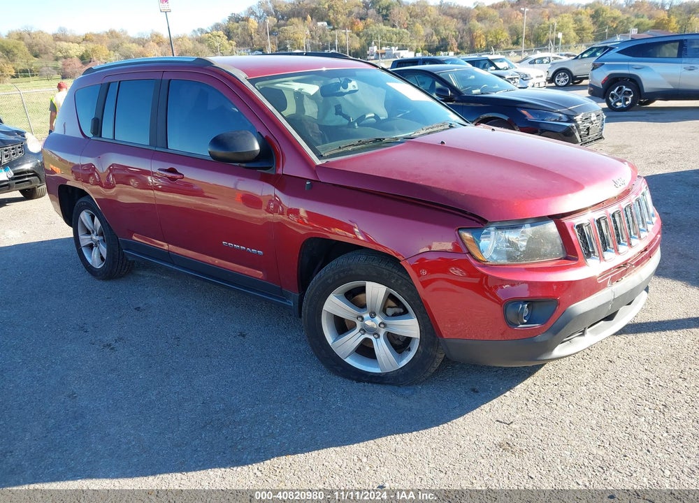 2014 JEEP COMPASS SPORT VIN: 1C4NJDBB8ED825633