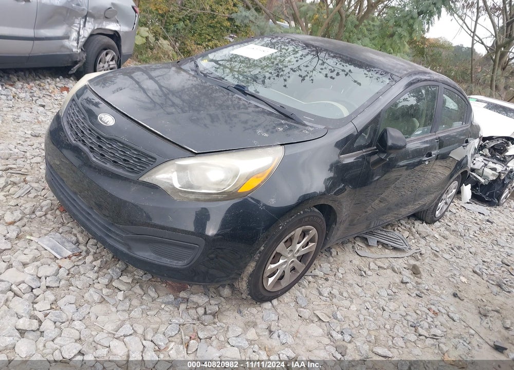 2012 KIA RIO LX VIN: KNADM4A38C6076439
