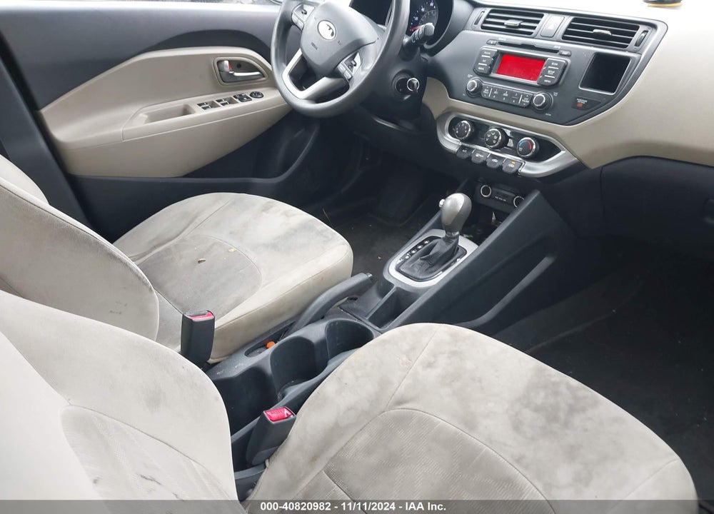 2012 KIA RIO LX VIN: KNADM4A38C6076439