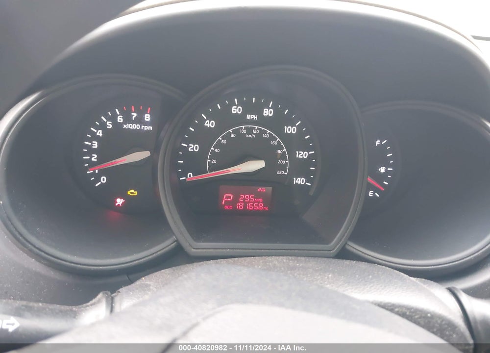 2012 KIA RIO LX VIN: KNADM4A38C6076439