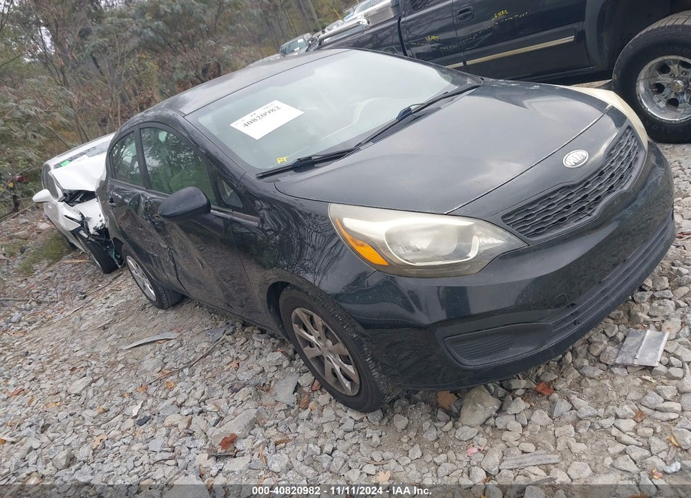 2012 KIA RIO LX VIN: KNADM4A38C6076439