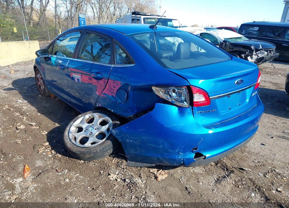 2013 FORD FIESTA VIN: 3FADP4CJ3DM130839