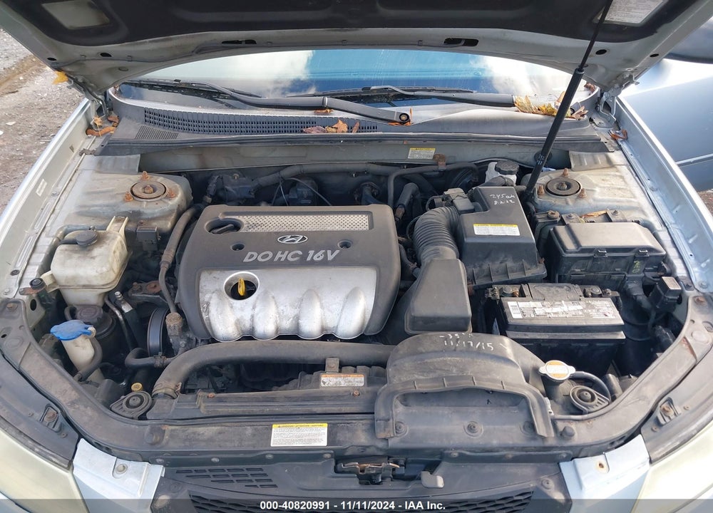 2007 HYUNDAI SONATA GLS VIN: 5NPET46C17H293653