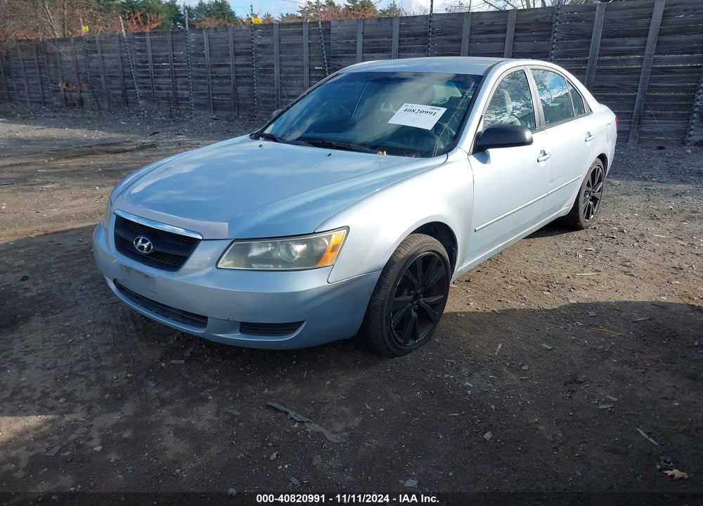 2007 HYUNDAI SONATA GLS VIN: 5NPET46C17H293653
