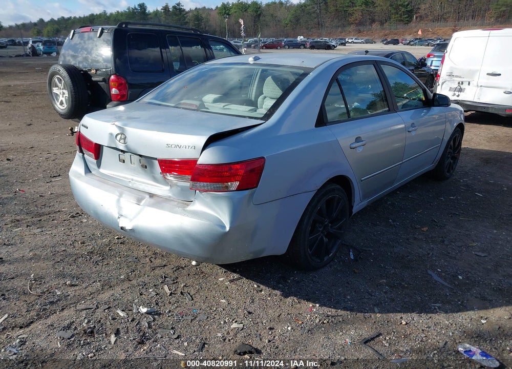 2007 HYUNDAI SONATA GLS VIN: 5NPET46C17H293653