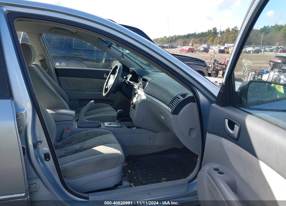 2007 HYUNDAI SONATA GLS VIN: 5NPET46C17H293653