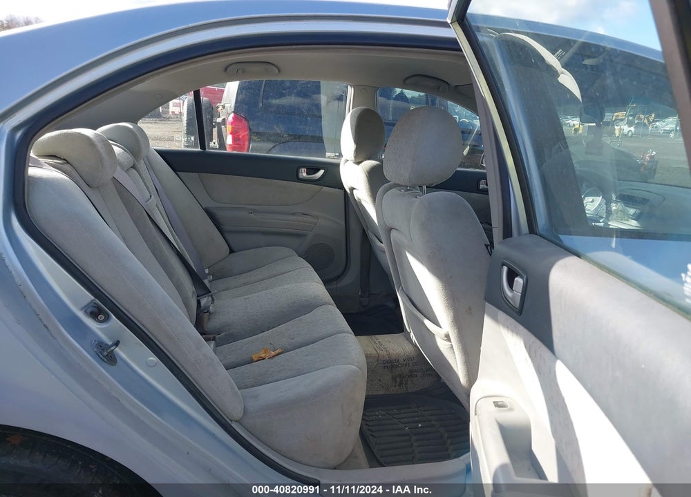 2007 HYUNDAI SONATA GLS VIN: 5NPET46C17H293653