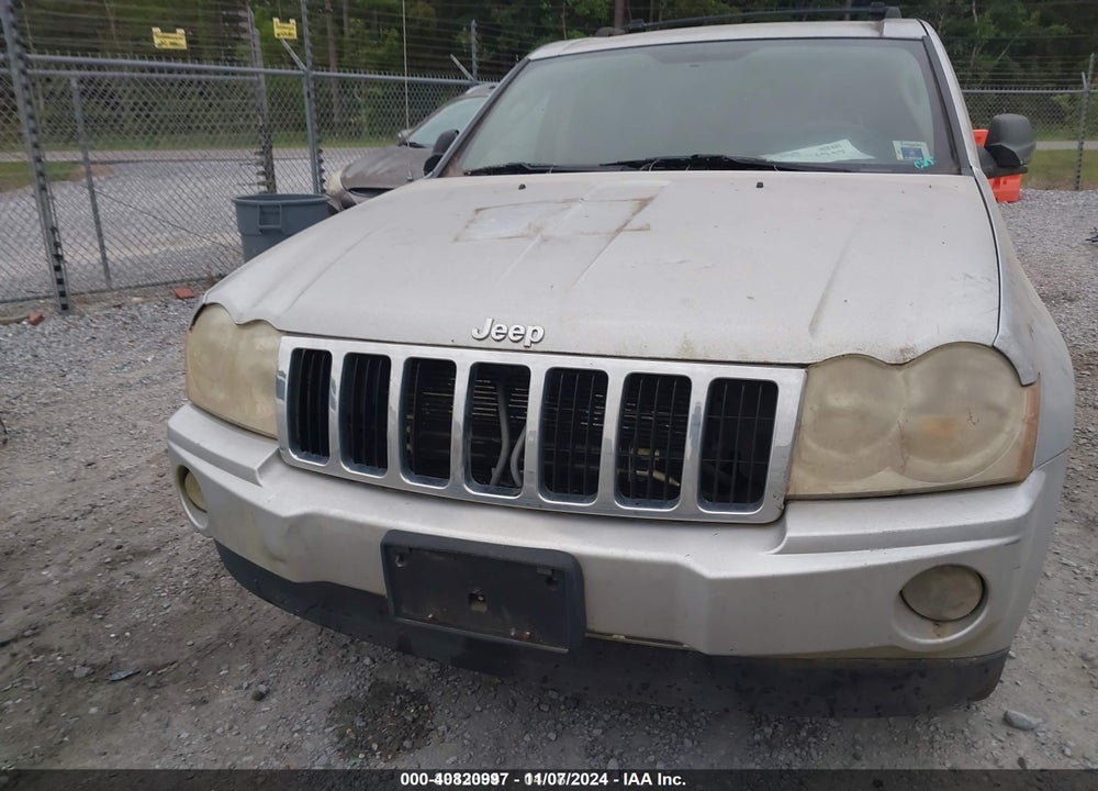 2006 JEEP GRAND CHEROKEE LIMITED VIN: 1J4HS58N86C190139
