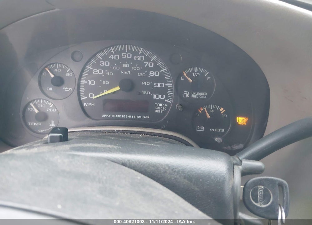 2001 CHEVROLET ASTRO VIN: 1GCDM19W11B119460