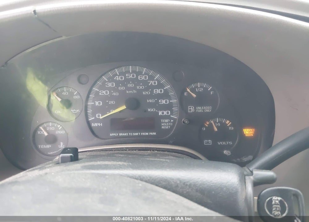 2001 CHEVROLET ASTRO VIN: 1GCDM19W11B119460