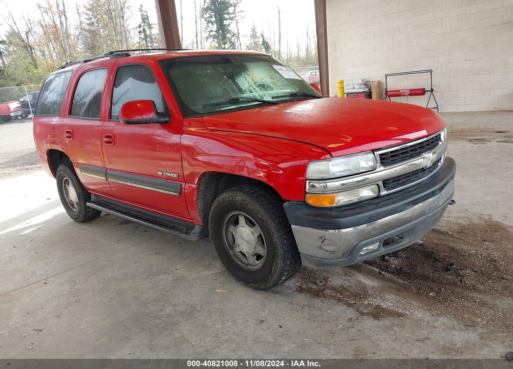 2001 CHEVROLET TAHOE LT VIN: 1GNEK13TX1R128469