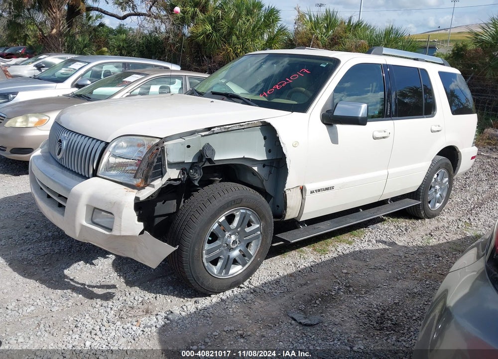 2008 MERCURY MOUNTAINEER PREMIER VIN: 4M2EU48848UJ09491