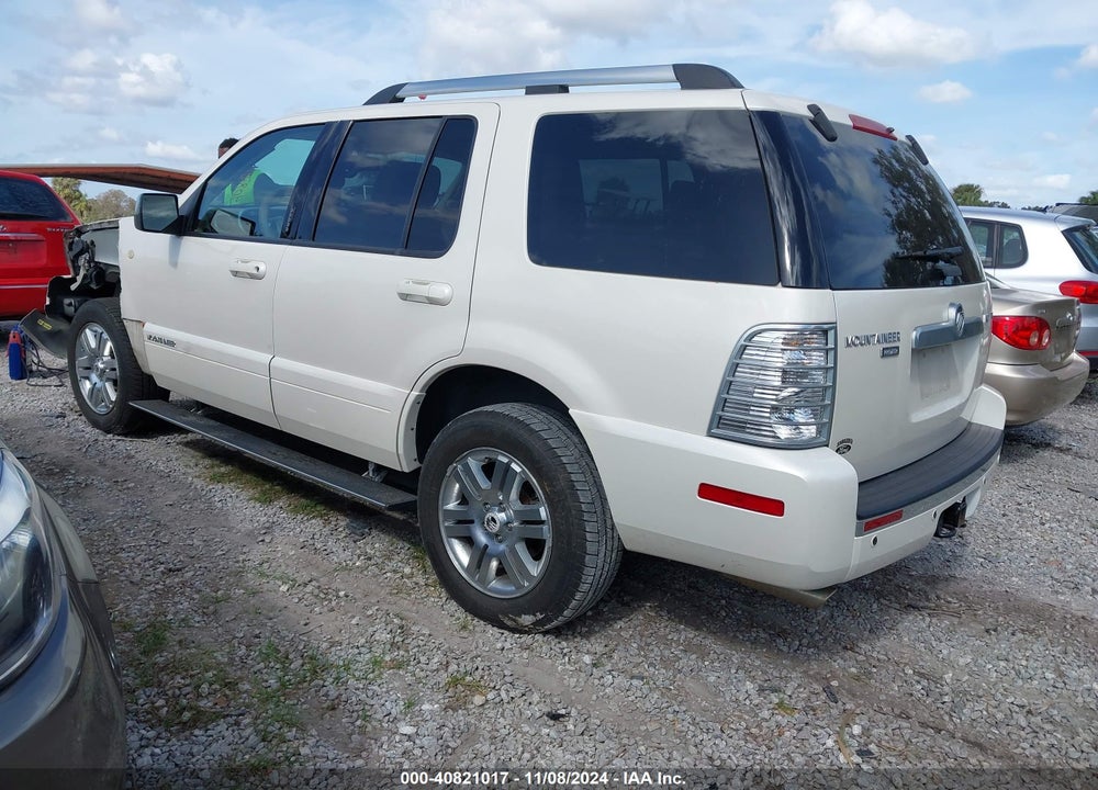 2008 MERCURY MOUNTAINEER PREMIER VIN: 4M2EU48848UJ09491