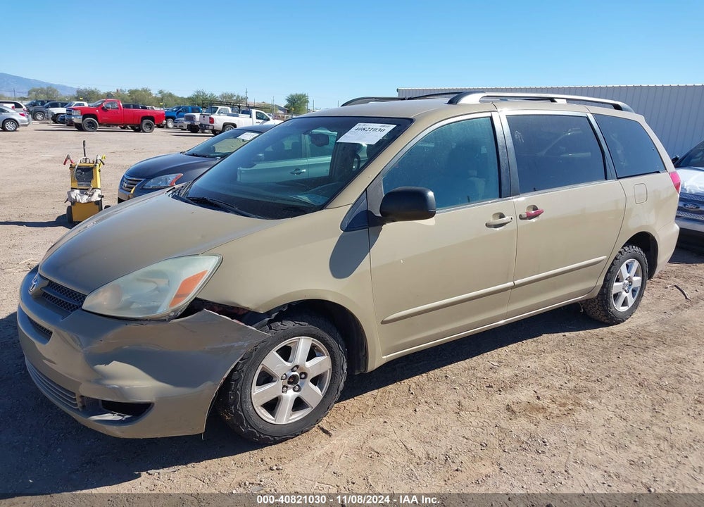 2005 TOYOTA SIENNA LE VIN: 5TDZA23C85S281278