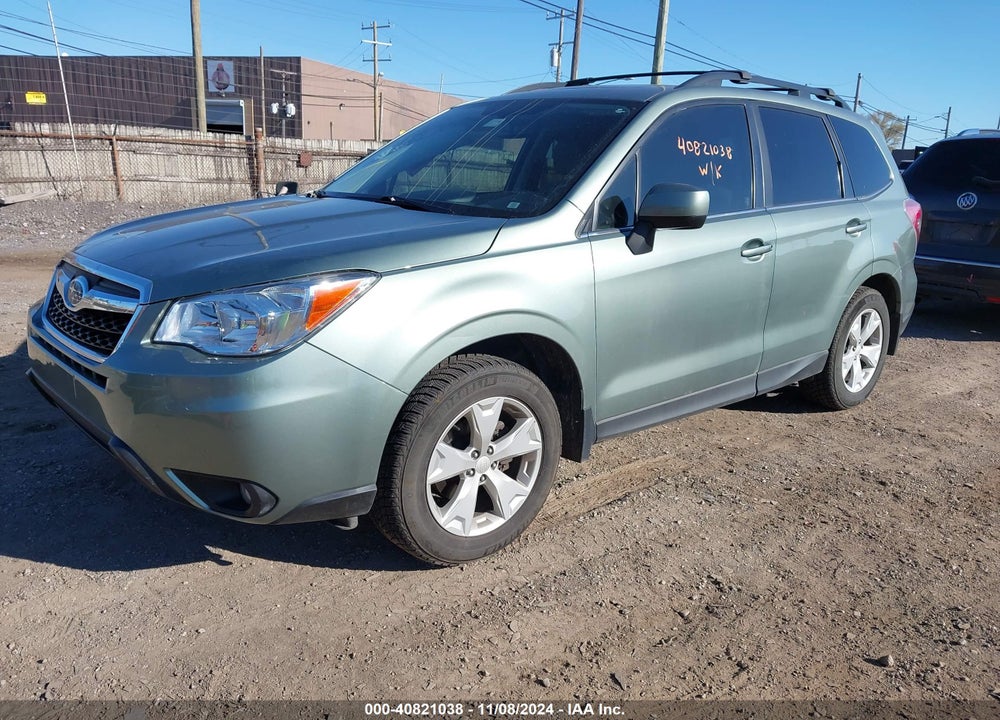 2016 SUBARU FORESTER VIN: JF2SJAHC5GH523957