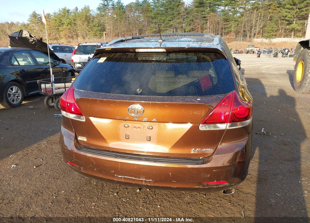2013 TOYOTA VENZA LE VIN: 4T3BA3BB9DU041816
