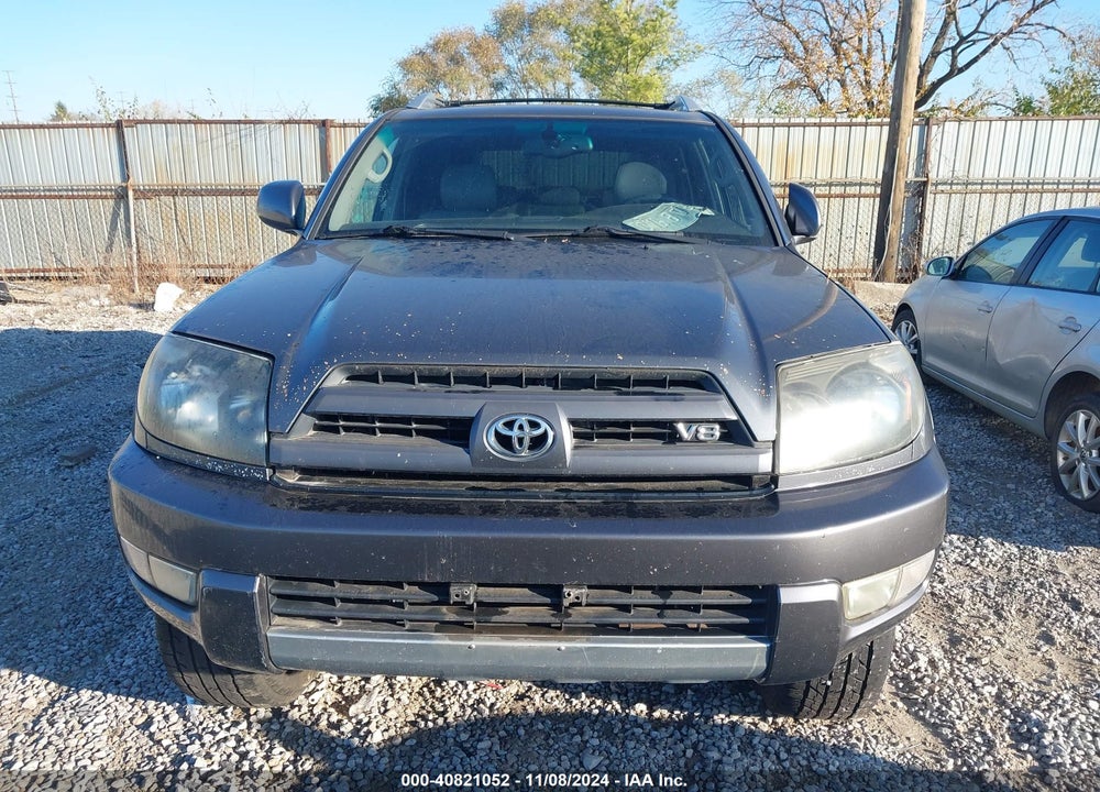 2004 TOYOTA 4RUNNER LIMITED V8 VIN: JTEBT17R840037678