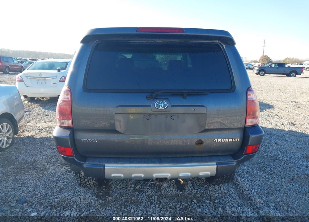 2004 TOYOTA 4RUNNER LIMITED V8 VIN: JTEBT17R840037678