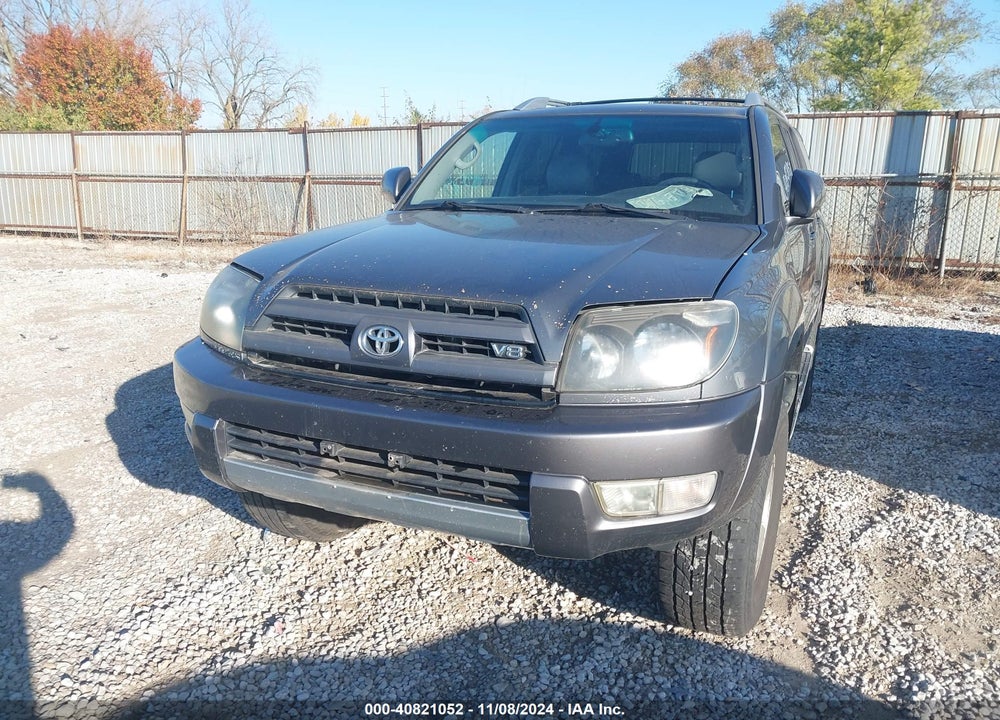 2004 TOYOTA 4RUNNER LIMITED V8 VIN: JTEBT17R840037678