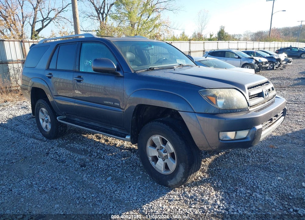 2004 TOYOTA 4RUNNER LIMITED V8 VIN: JTEBT17R840037678