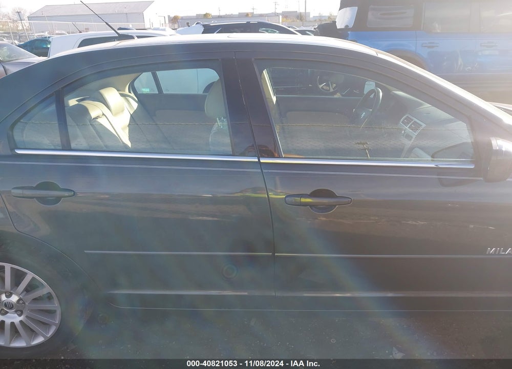 2007 MERCURY MILAN V6 PREMIER VIN: 3MEHM08167R639657