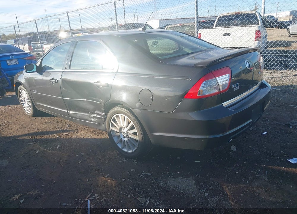2007 MERCURY MILAN V6 PREMIER VIN: 3MEHM08167R639657