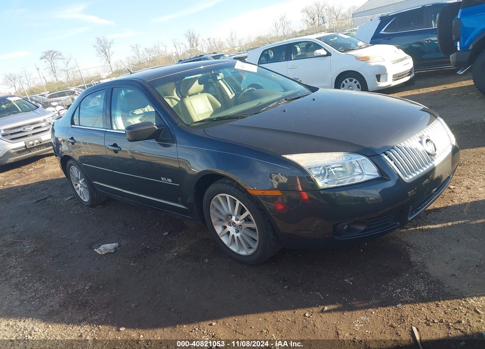 2007 MERCURY MILAN V6 PREMIER VIN: 3MEHM08167R639657