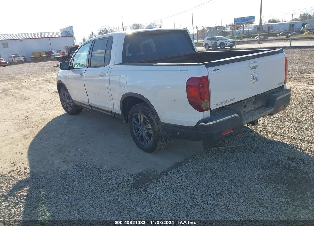 2020 HONDA RIDGELINE AWD SPORT VIN: 5FPYK3F15LB022698