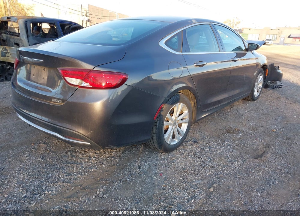2015 CHRYSLER 200 LIMITED VIN: 1C3CCCABXFN531258