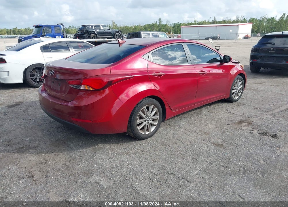 2015 HYUNDAI ELANTRA SE VIN: 5NPDH4AE9FH565287