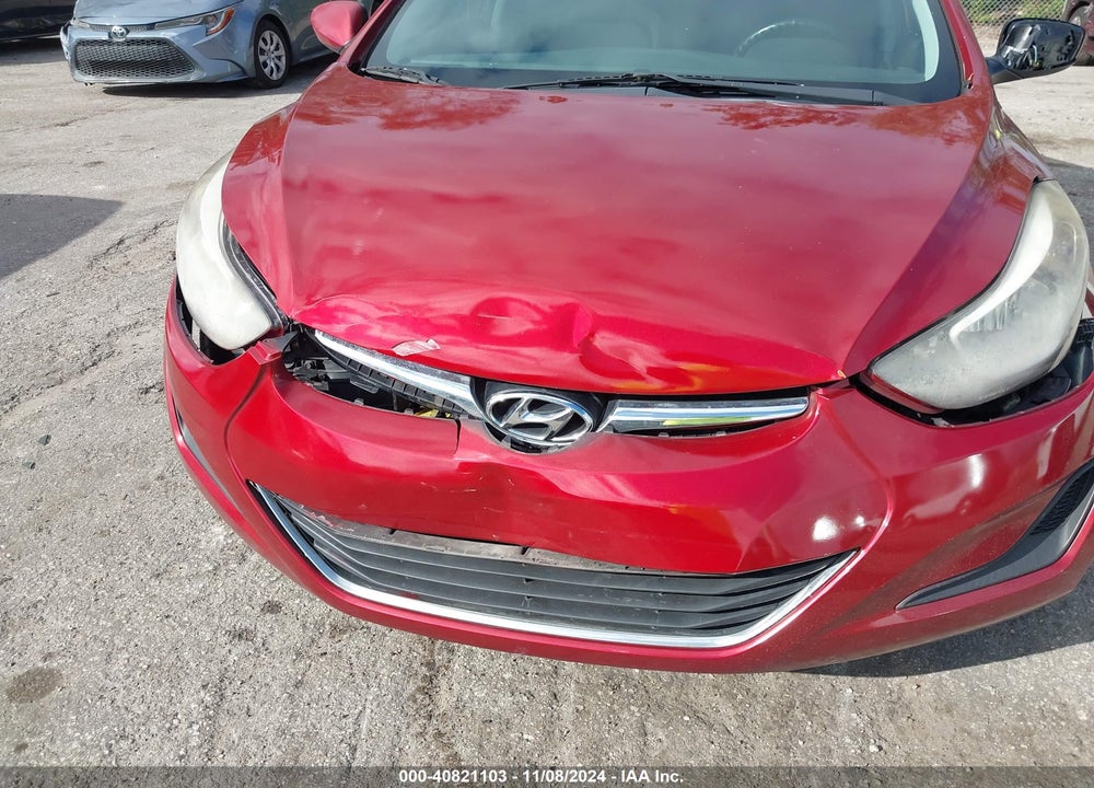 2015 HYUNDAI ELANTRA SE VIN: 5NPDH4AE9FH565287