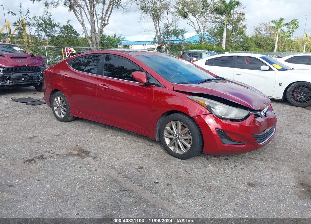 2015 HYUNDAI ELANTRA SE VIN: 5NPDH4AE9FH565287