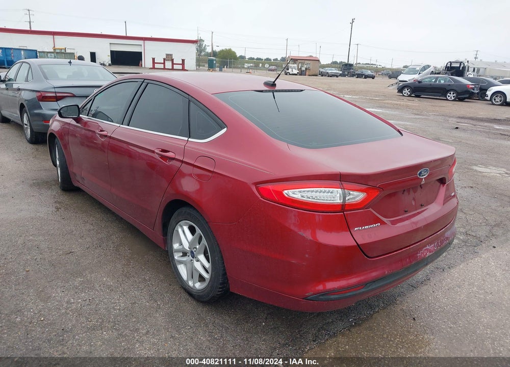 2014 FORD FUSION SE VIN: 3FA6P0H74ER243301